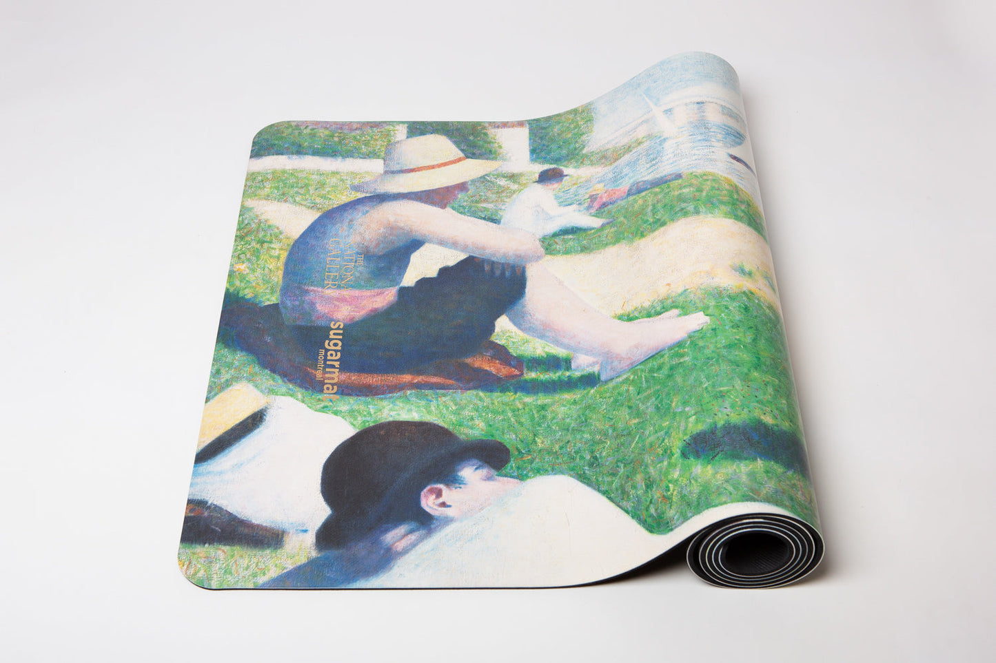 Bathers at Asnières by Georges Seurat  - PU Travel Yoga Mat (1.5MM)