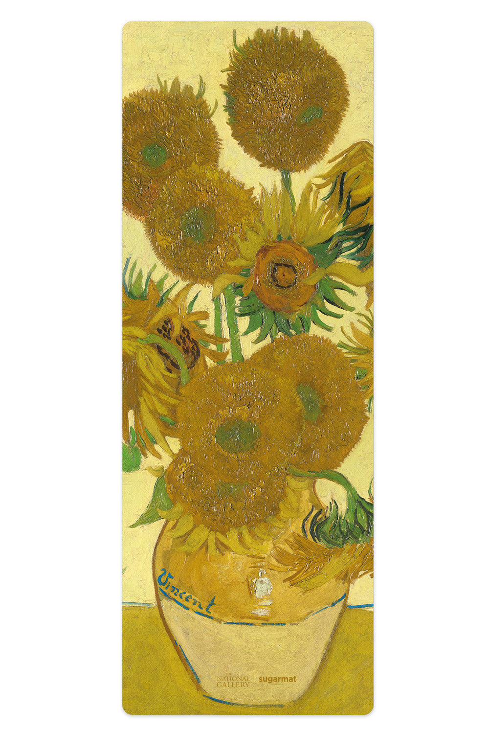 Sunflowers by Vincent Van Gogh - Lux PU Yoga Mat (5MM)