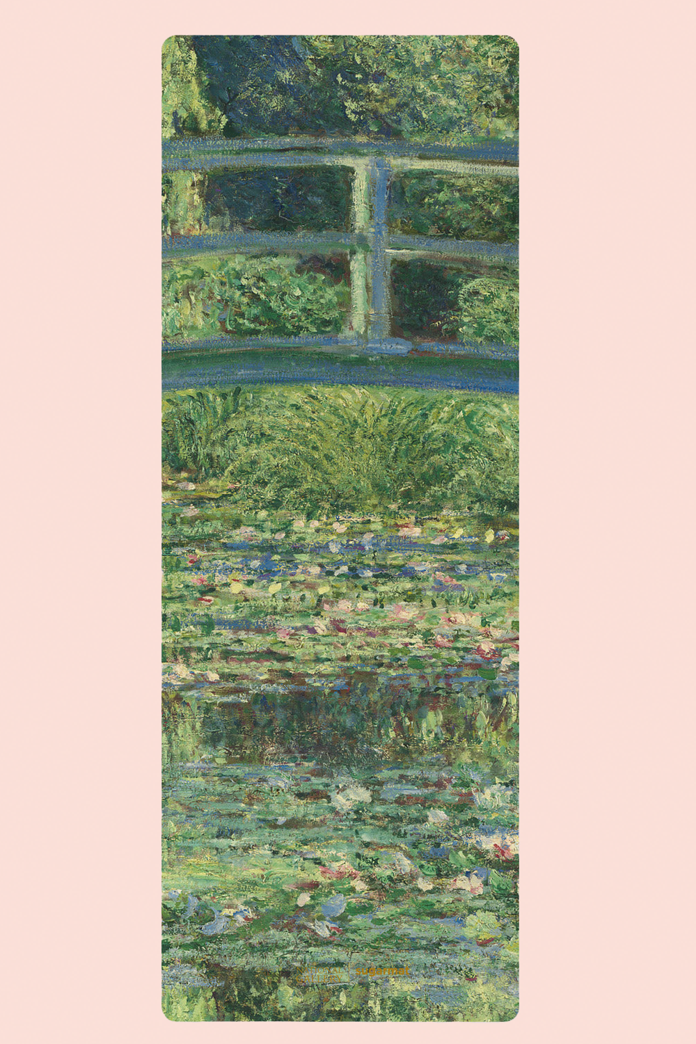 The Water Lily Pond by Claude Monet - Lux PU Yoga Mat (5MM)