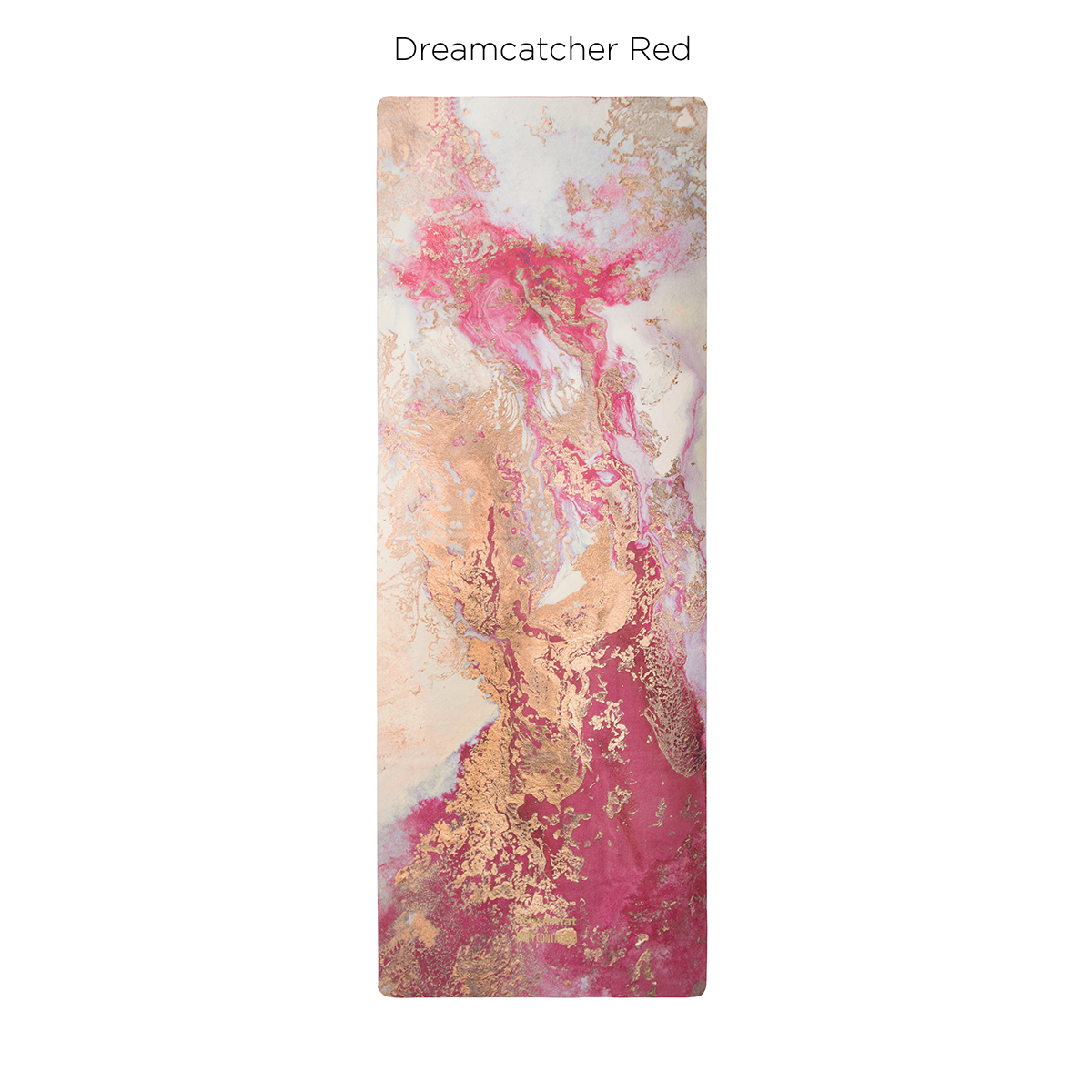 Healing Heart Suede Travel Yoga Mat 1MM Dream Catcher Red